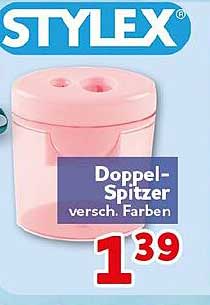 Doppel-Spitzer versch. Farben