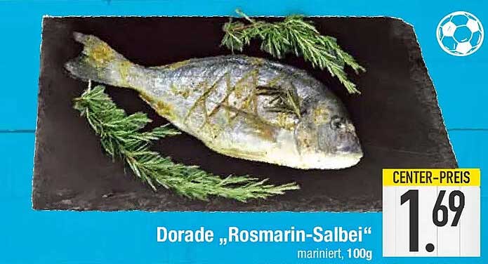 Dorade „Rosmarin-Salbei“ mariniert, 100g