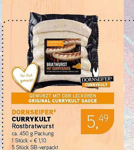 DORNSEIFER CURRYKULT Rostbratwurst