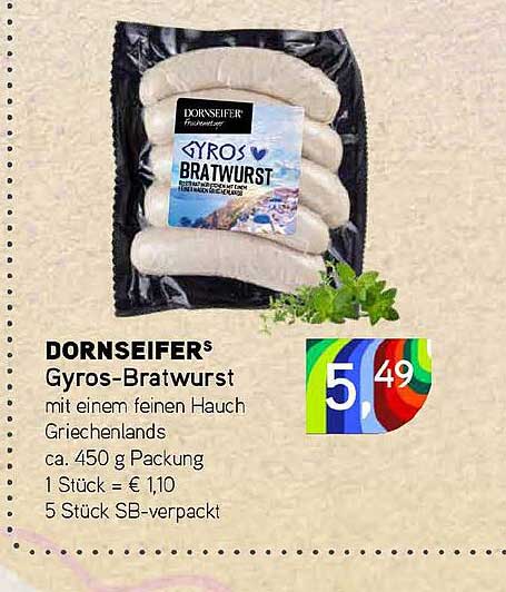 DORNSEIFER'S Gyros-Bratwurst