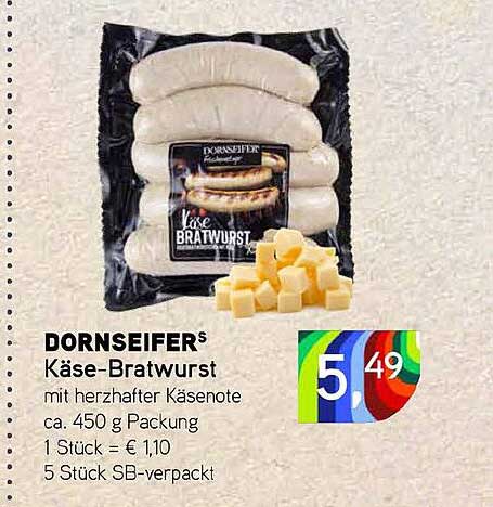 DORNSEIFER’S Käse-Bratwurst