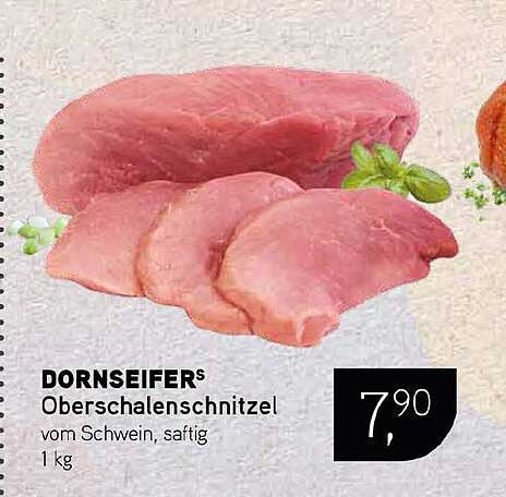 DORNSEIFER'S Oberschalenschnitzel vom Schwein, saftig 1 kg