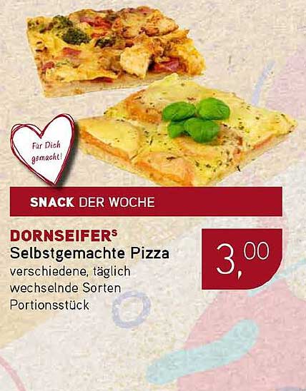 DORNSEIFER's Selbstgemachte Pizza