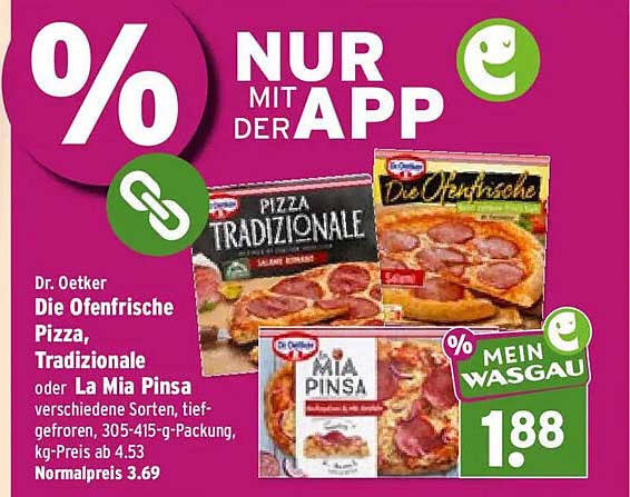 Dr. Oetker Die Ofenfrische Pizza, Tradizionale oder La Mia Pinsa