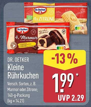 DR. OETKER Kleine Rührkuchen