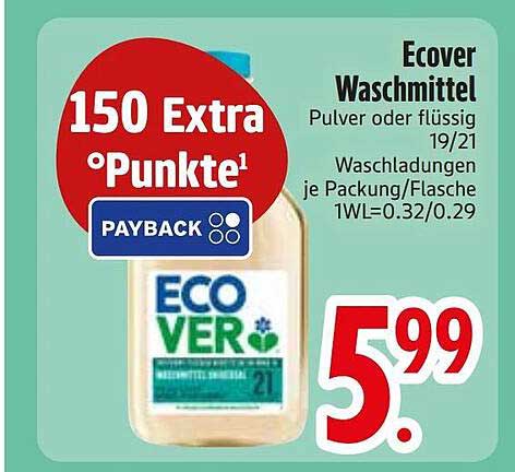 Ecover Waschmittel