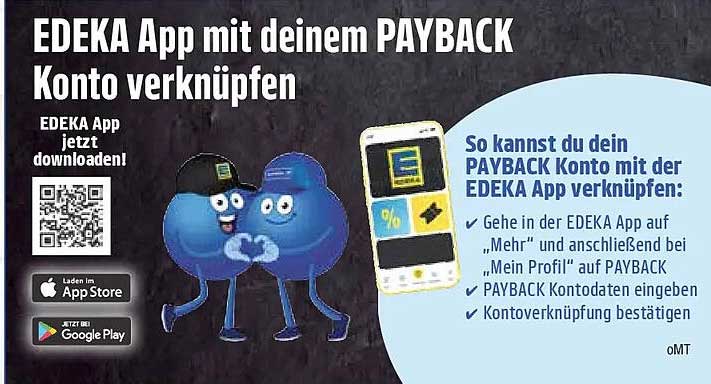 EDEKA App mit deinem PAYBACK Konto verknüpfen