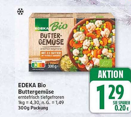 EDEKA Bio Buttergemüse