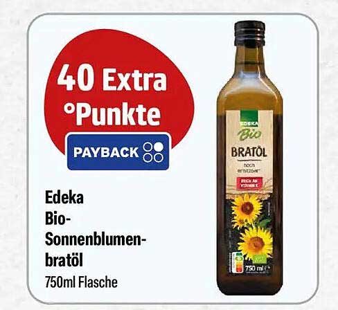Edeka Bio-Sonnenblumen-bratöl 750ml Flasche