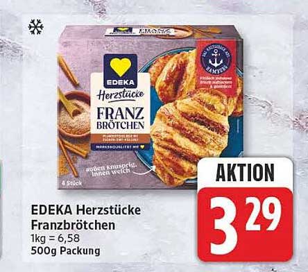 EDEKA Herzstücke Franzbrötchen
