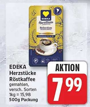 EDEKA Herzstücke Röstkaffee