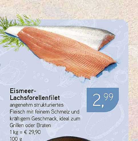 Eismeer-Lachsforellenfilet