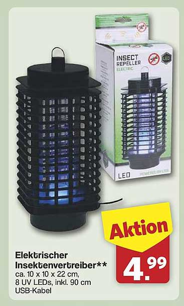 Elektrischer Insektenvertreiber**