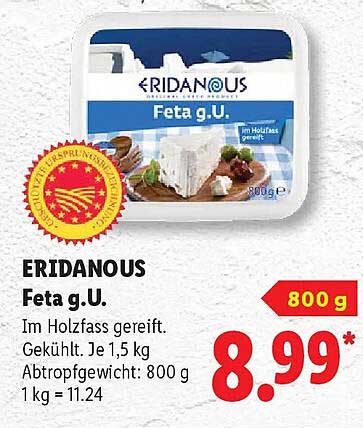 ERIDANOUS Feta g.U.