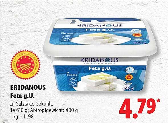 ERIDANOUS Feta g.U.
