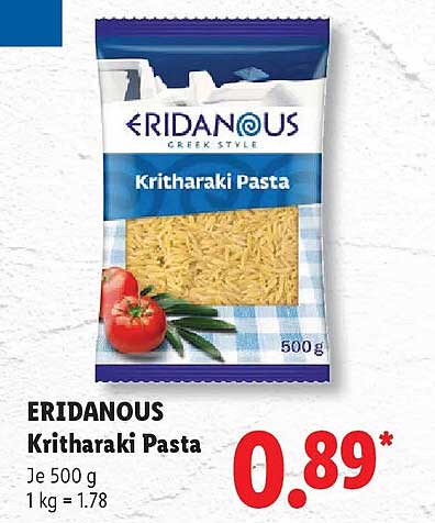 ERIDANOUS Kritharaki Pasta