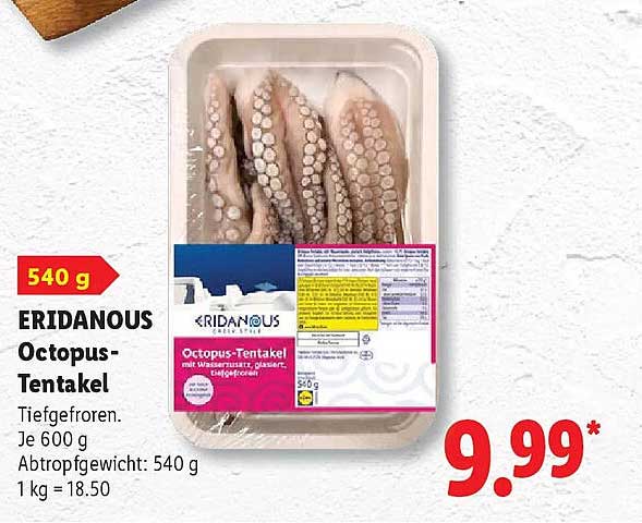 ERIDANOUS Octopus-Tentakel