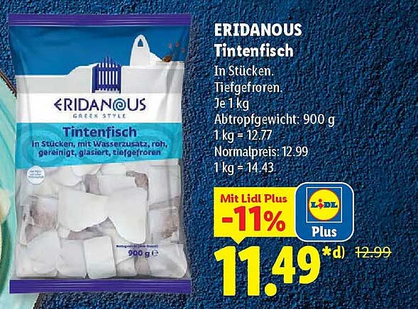 ERIDANOUS Tintenfisch