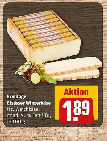 Ermitage Elsässer Winzerkäse