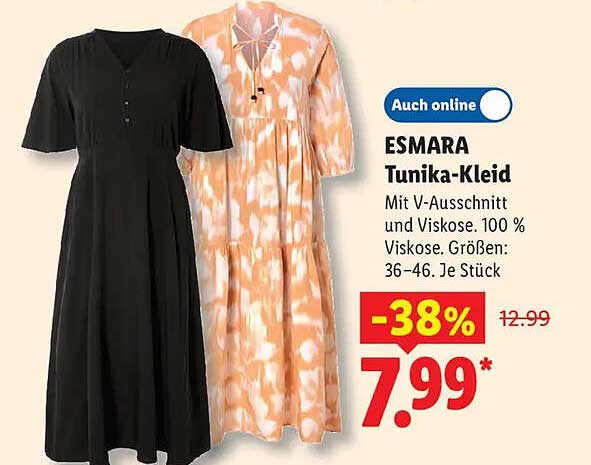 ESMARA Tunika-Kleid