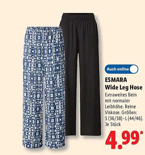ESMARA Wide Leg Hose