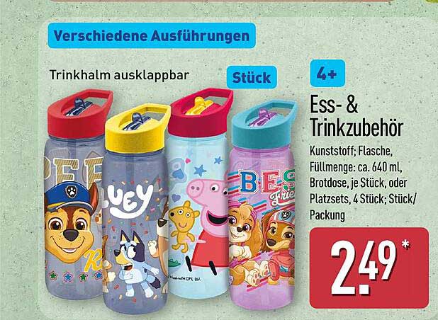 Ess- & Trinkzubehör