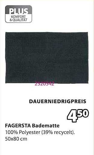 FAGERSTA Badematte