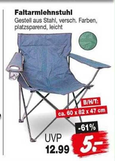 Faltarmlehnstuhl