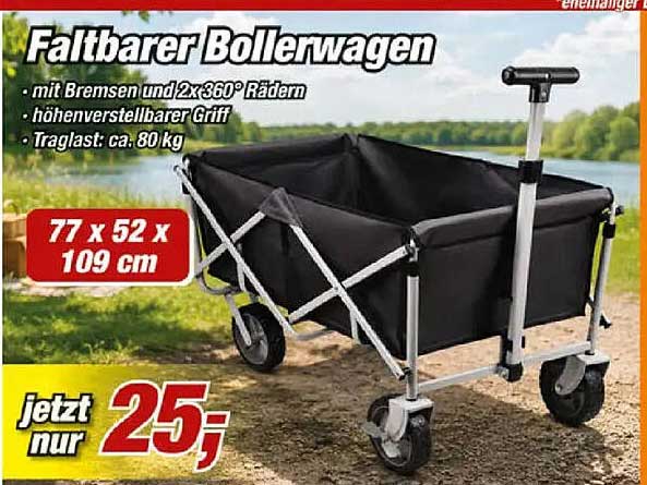 Faltbarer Bollerwagen