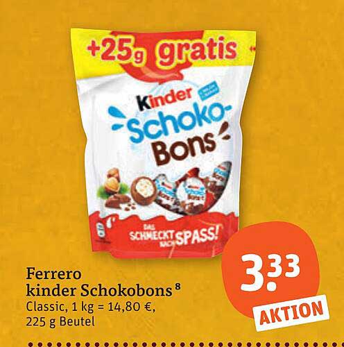 Ferrero kinder Schokobons