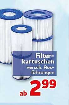 Filter-Kartuschen versch. Ausführungen