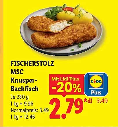FISCHERSTOLZ MSC Knusper-Backfisch