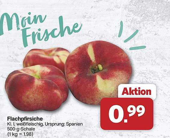 Flachpfirsiche