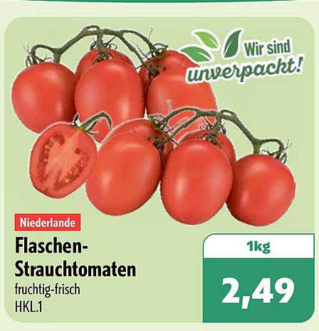 Flaschen-Strauchtomaten