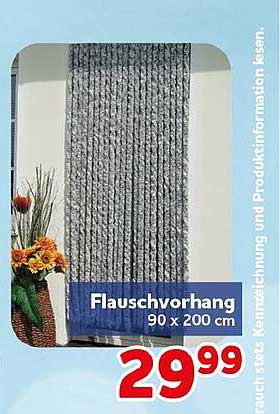 Flauschvorhang 90 x 200 cm