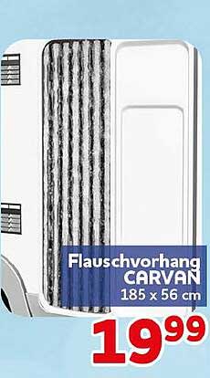 Flauschvorhang CARVAN 185 x 56 cm