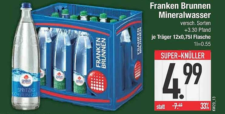 Franken Brunnen Mineralwasser