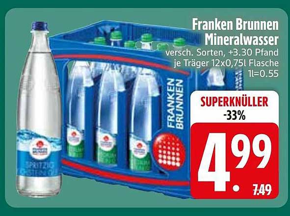 Franken Brunnen Mineralwasser