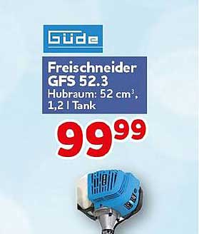 Freischneider GFS 52.3 Hubraum: 52 cm³, 1,2 l Tank