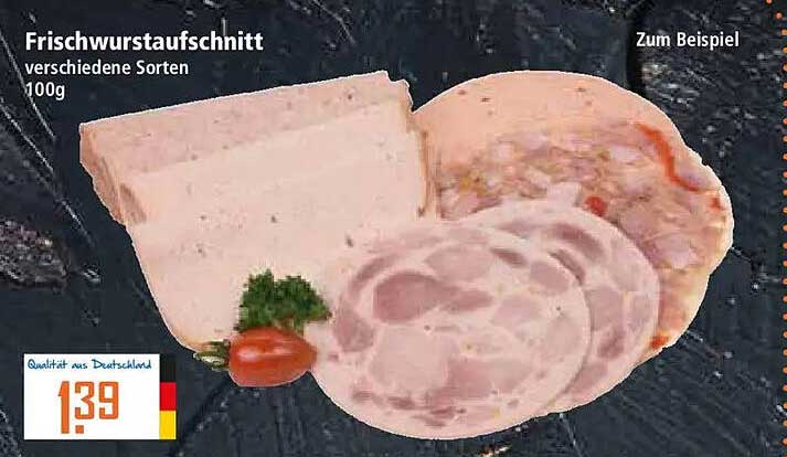 Frischwurstaufschnitt