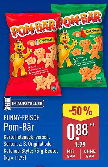 FUNNY-FRISCH Pom-Bär