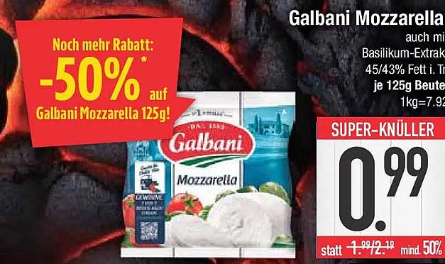 Galbani Mozzarella 125g!