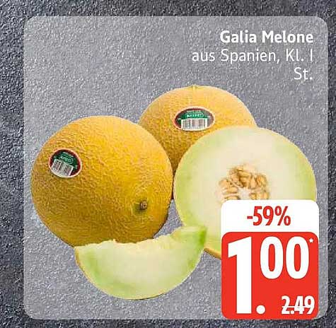 Galia Melone aus Spanien, Kl. I St.