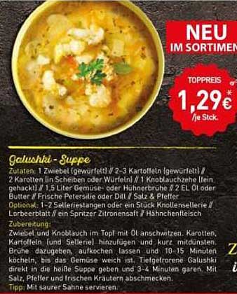 Galuschki-Suppe