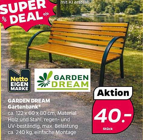 GARDEN DREAM Gartenbank*
