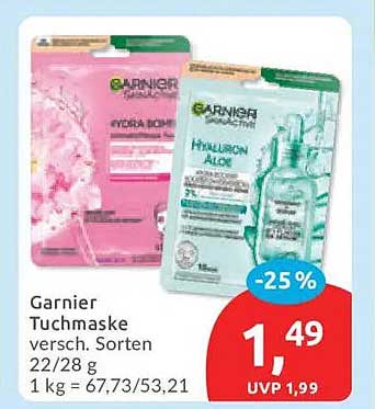 Garnier Tuchmaske