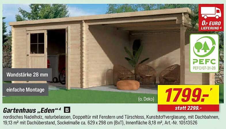 Gartenhaus „Eden“ 4
