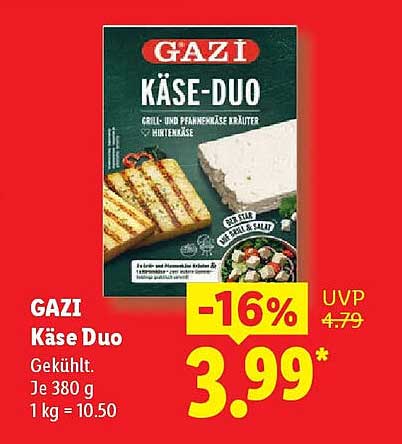 GAZI Käse Duo