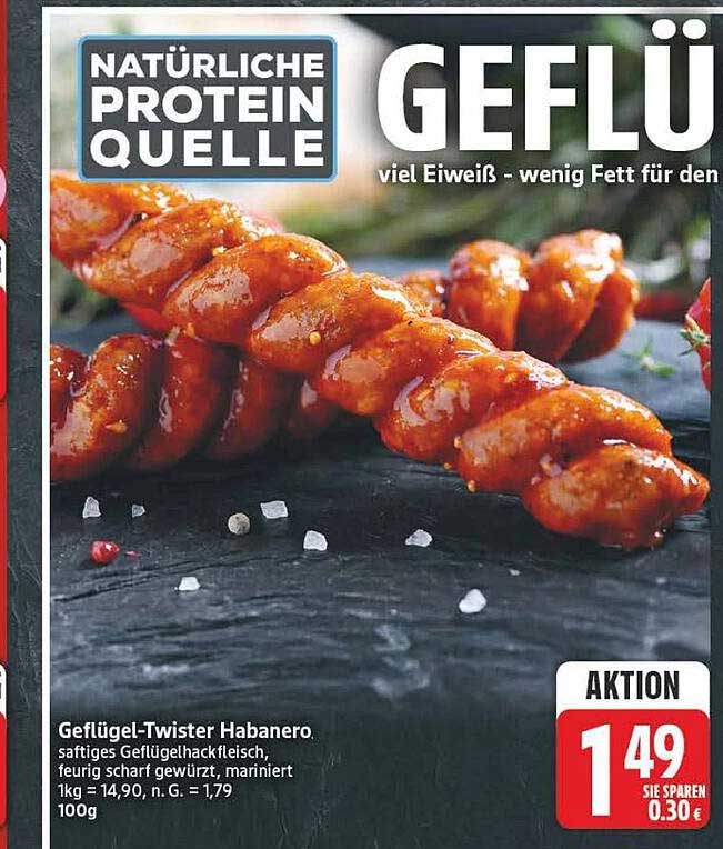 Geflügel-Twister Habanero