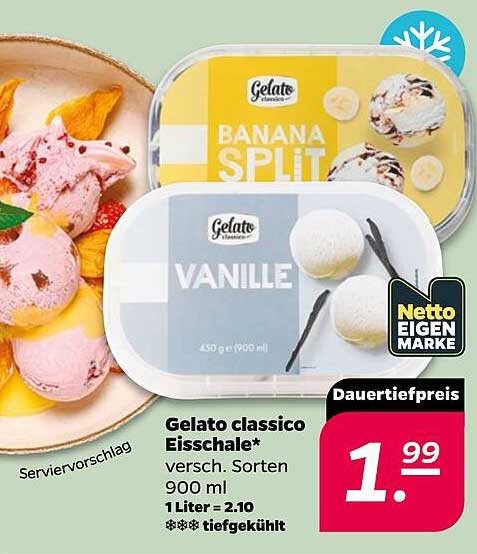 Gelato classico Eisschale*
